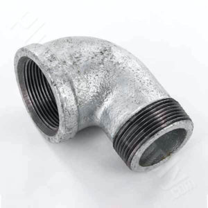 Galvanised Street Elbow 90 Degree