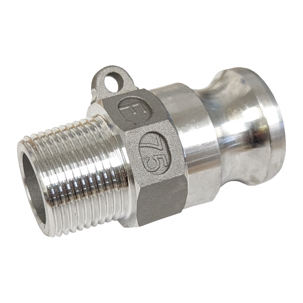 Part F Camlock coupler male coupler/male BSP Dryspell Irrigation