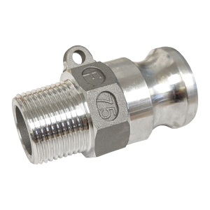 Part F Camlock coupler - male coupler/male BSP
